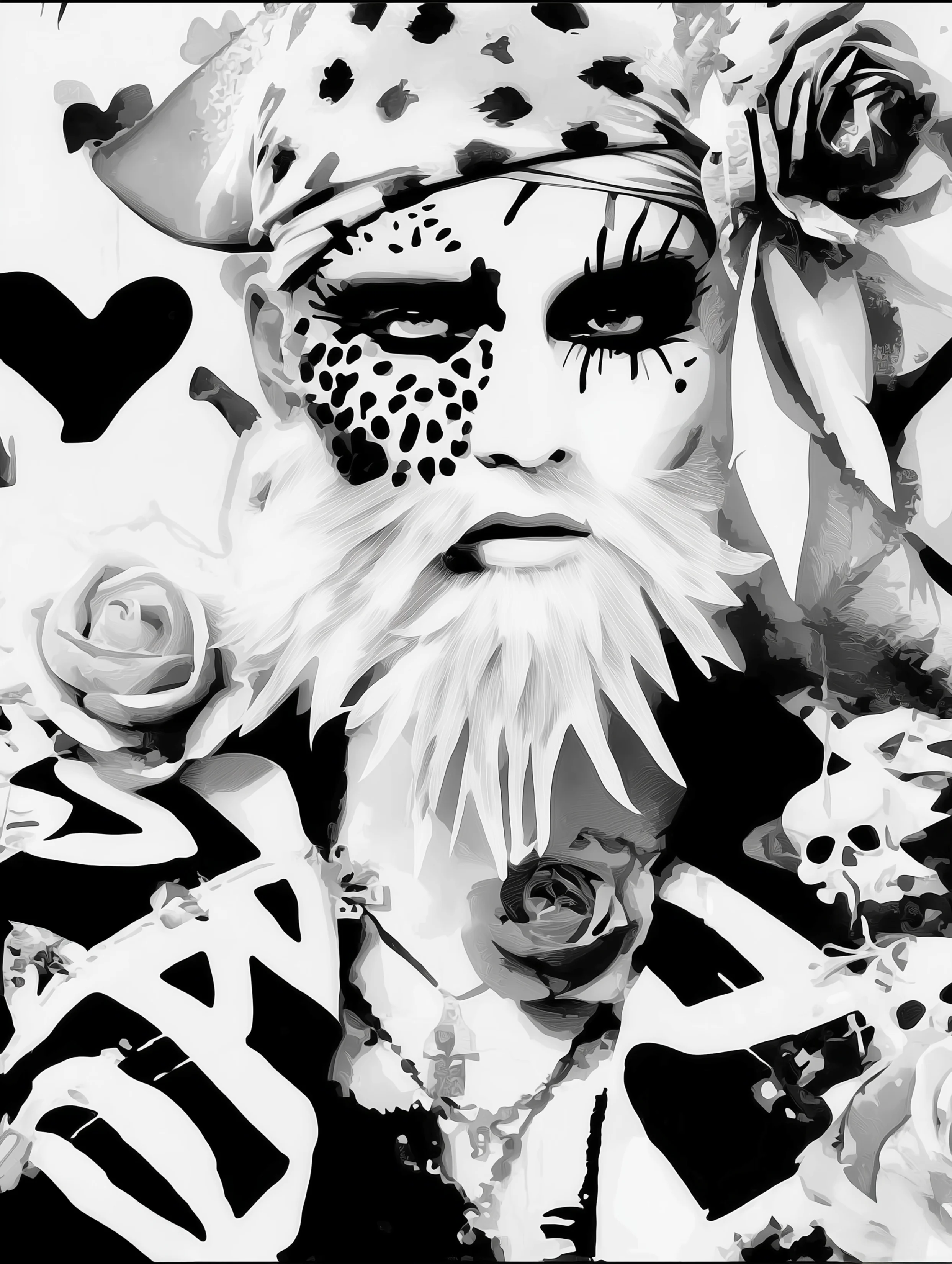 Free printable pirate coloring pages for adults featuring freckled eye pirate